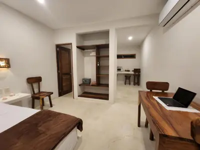 Cama o camas de una habitación en Alojamiento Brisas Inter Starlink