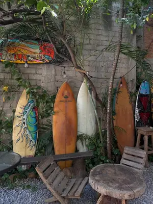 Jardín al aire libre en La Punta