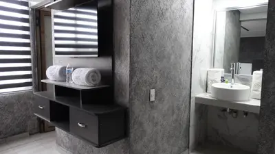 Un baño de MOTEL & HOTEL ALJIBE