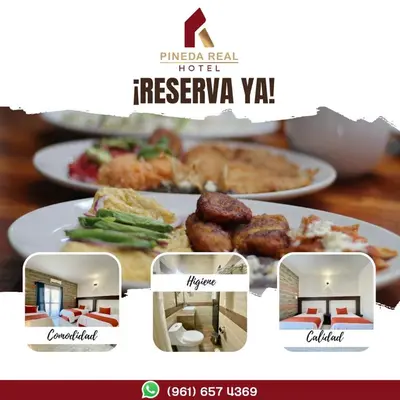 Comida en o cerca de este hotel
