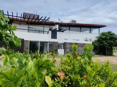 Jardín al aire libre en Casa Ilhe Ha