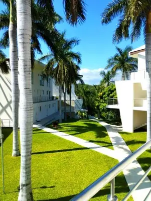 Jardín al aire libre en Playa & Piscina en Punta Gaviota