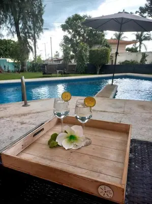 Piscina en o cerca de Casa del Ancla Santa fe Social Golf Club