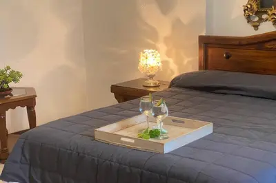 Cama o camas de una habitación en Casa del Ancla Santa fe Social Golf Club