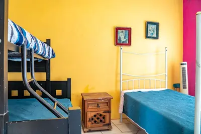 Cama o camas de una habitación en Casa Madero