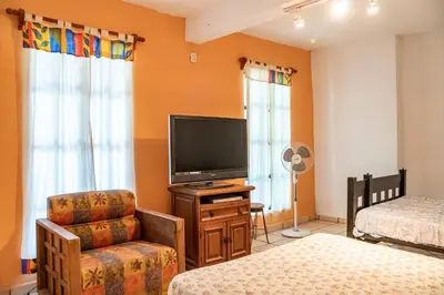 Cama o camas de una habitación en Casa Madero