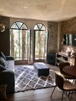 Zona de estar de Master Loft en Valquirico