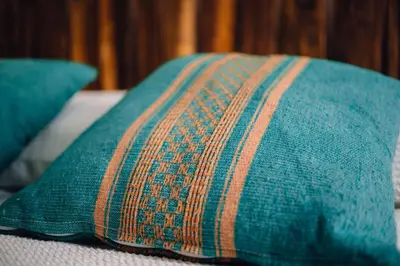 Cama o camas de una habitación en Niyana Oaxaca