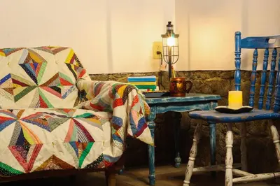 Zona de estar de Rustic Luxury Retreat Near Historic Zacatlan