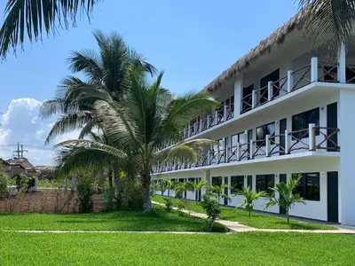 Jardín al aire libre en Mar De Estrellas - Hotel