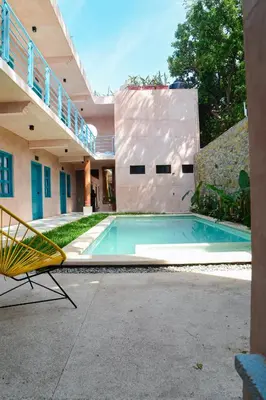 Piscina en o cerca de Hotel Mansión Chiapa