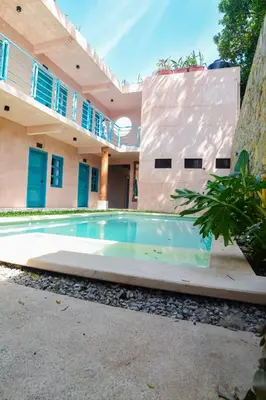 Piscina en o cerca de Hotel Mansión Chiapa