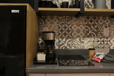 Una cocina o zona de cocina en The Lu'um House