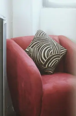 Zona de estar de Cómodo y Céntrico Departamento familiar