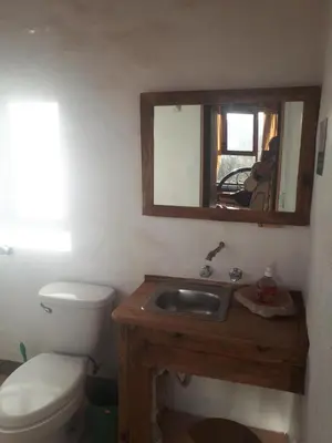 Un baño de La Misión Hotel Chignahuapan