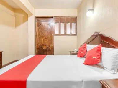 Cama o camas de una habitación en Hotel Esperanza, Oaxaca Centro