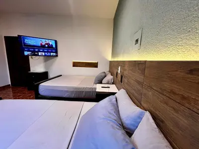 Cama o camas de una habitación en Casa Solar Boutique Eco-Hotel Exclusiva y elegante
