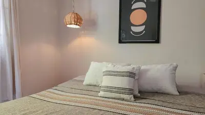 Cama o camas de una habitación en Casa Bonita