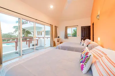 Cama o camas de una habitación en 1053 - Villa Anka