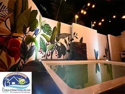 Piscina en o cerca de COQUITO HOUSE CHACHALACAS