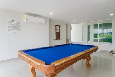 Mesa de billar en Amazing Condo Ocean View By Bamboo Skylife