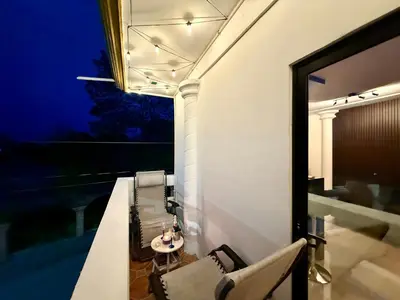 Un balcón o terraza de Casa Solar Boutique Eco-Hotel Confort Suite