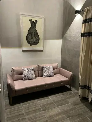 Zona de estar de Departamento Luvina