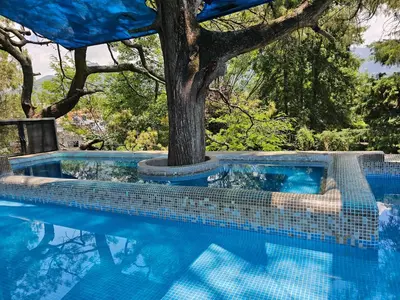 Piscina en o cerca de CASA NDOMI TEPOZ