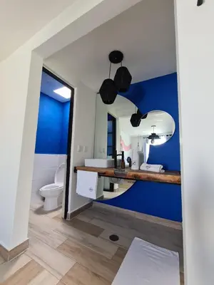Un baño de CASA NDOMI TEPOZ