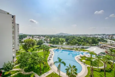 Piscina en o cerca de Departamento en Paraiso Country Club - Amenidades de lujo