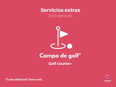 Instalaciones para jugar al golf en la casa o chalet o alrededores