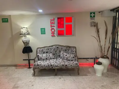 Zona de estar de HOTEL HUIPULCO