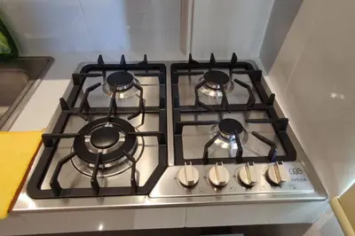 Una cocina o zona de cocina en Morado Departamento 42 m2 CIVAC,NISSAN Y WALMART.