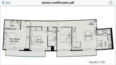 Plano de Casa Ohana Acapulco Diamante