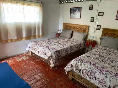 Cama o camas de una habitación en Villa Sofia