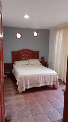 Cama o camas de una habitación en Casa Andivi, Placer sin fin