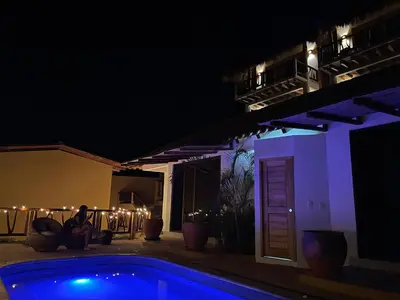 Piscina en o cerca de Cabañas Madre Tierra