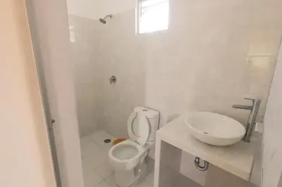 Un baño de Hotel las flores