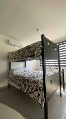 Cama o camas de una habitación en Hermosa casa en Acapulco con club de Playa.