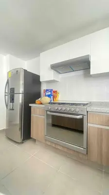 Una cocina o zona de cocina en Hermosa casa en Acapulco con club de Playa.