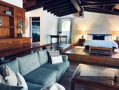 Zona de estar de Villa Tatala hotel boutique