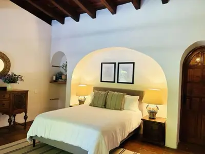 Cama o camas de una habitación en Villa Tatala hotel boutique