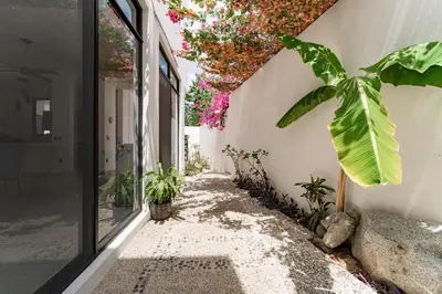 Jardín al aire libre en 2099 - Casa Hera