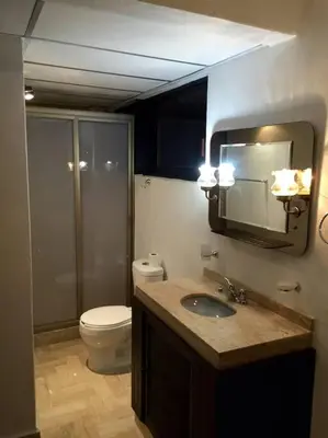 Un baño de Departamento Familiar en Acapulco con Hermosa Vista!