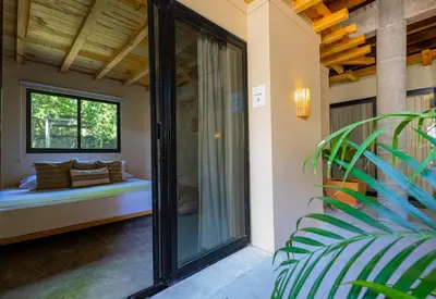 Cama o camas de una habitación en Raíz Hotel Boutique