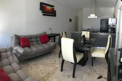 Zona de estar de Hermoso Pent House en Armando's Le Club Se Renta