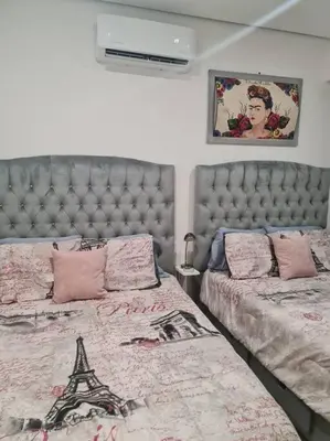 Cama o camas de una habitación en Hermoso Pent House en Armando's Le Club Se Renta