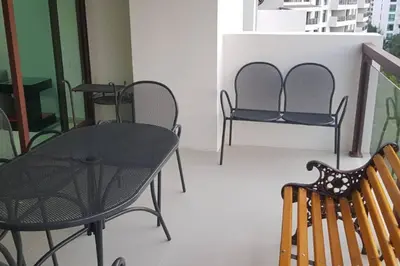 Zona de estar de Precioso departamento en Acapulco Diamante