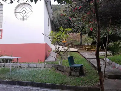Jardín al aire libre en Casa Don Rubén