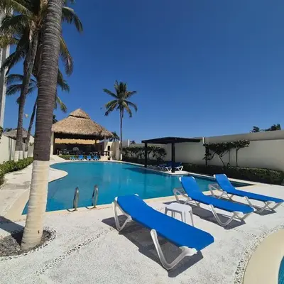 Departamento con Club Playa Acapulco Diamante 4Rec